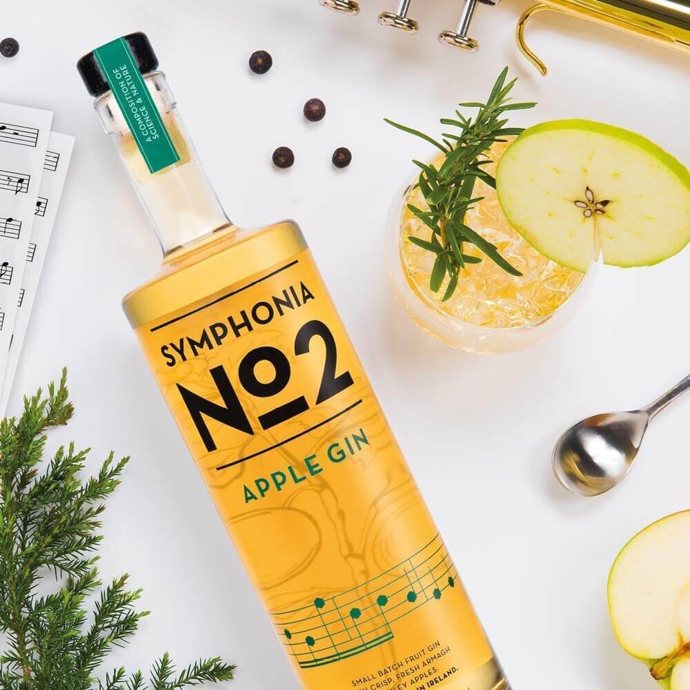 Symphonia No 2 Apple Gin 40% ABV 700ml