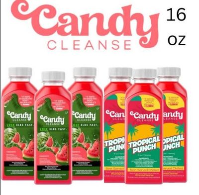 Candy Cleanse 16 oz Bottles