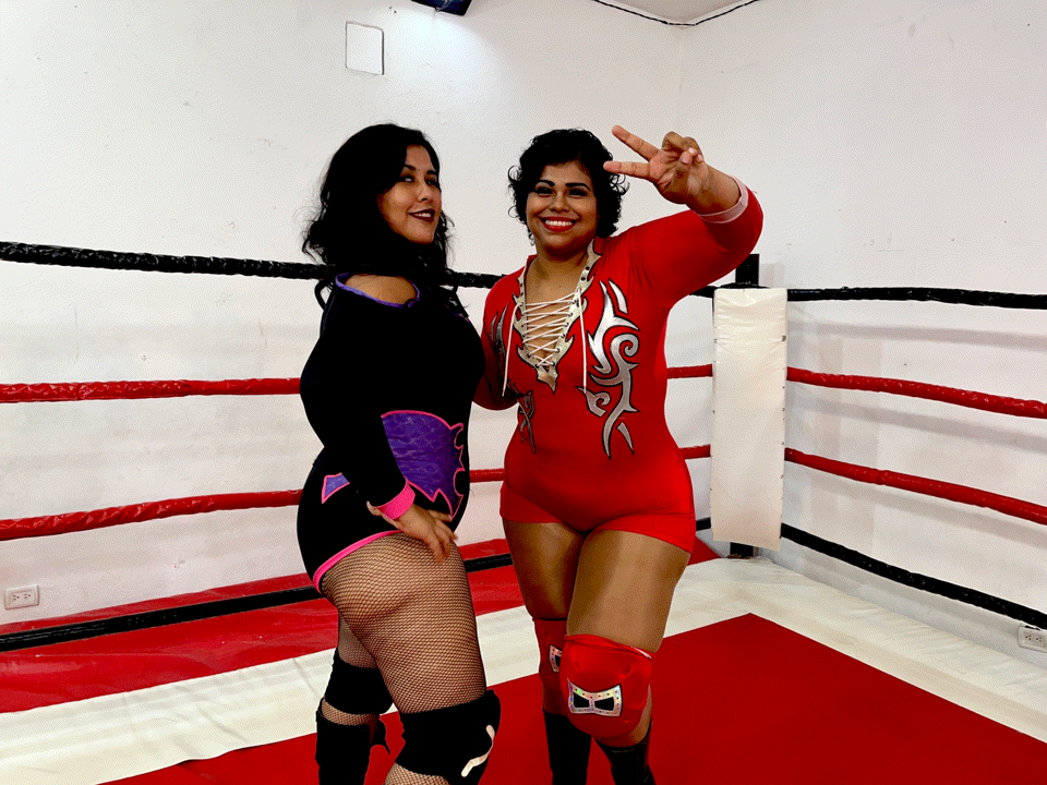 2024-09-28 DAMA &amp; FANTASY VS JADE &amp; IZAMAR TAG TEAM LIVE WRESTLING MATCH (FULL SET)