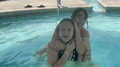 2024-05-28 FENIX VS ELEKTRA, ULTIMATE BIKINI POOL FIGHT (VIDEO)