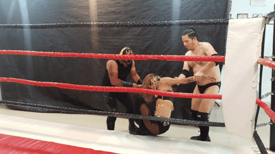 2024-04-01 PEZ &amp; AXL VS BABY LOVE - MIXED 2 VS 1 HANDICAP MATCH (PICTURES)
