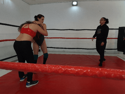 2023-11-25 JADE VS ELEKTRA WITH REFEREE FENIX PRO WRESTLING DUEL (VIDEO)