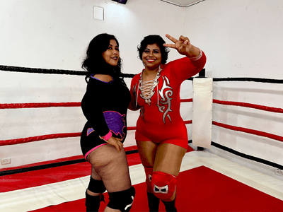 2024-09-28 DAMA &amp; FANTASY VS JADE &amp; IZAMAR TAG TEAM LIVE WRESTLING MATCH (PICTURES)