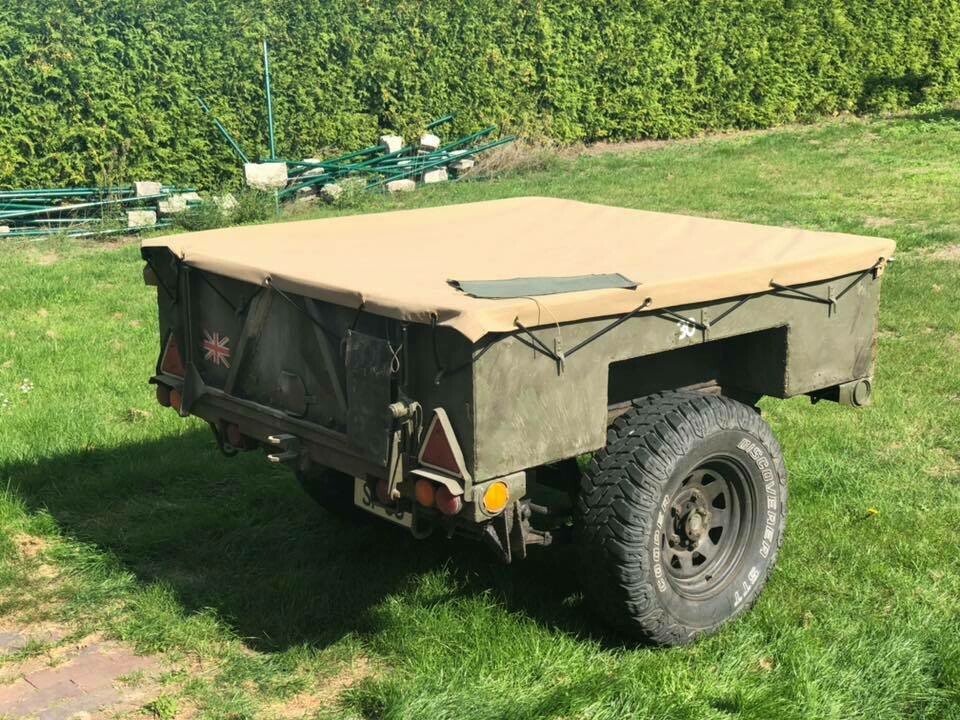 Sankey Wide Track or Penman Trailer Cover. Sand Plain Weave Canvas