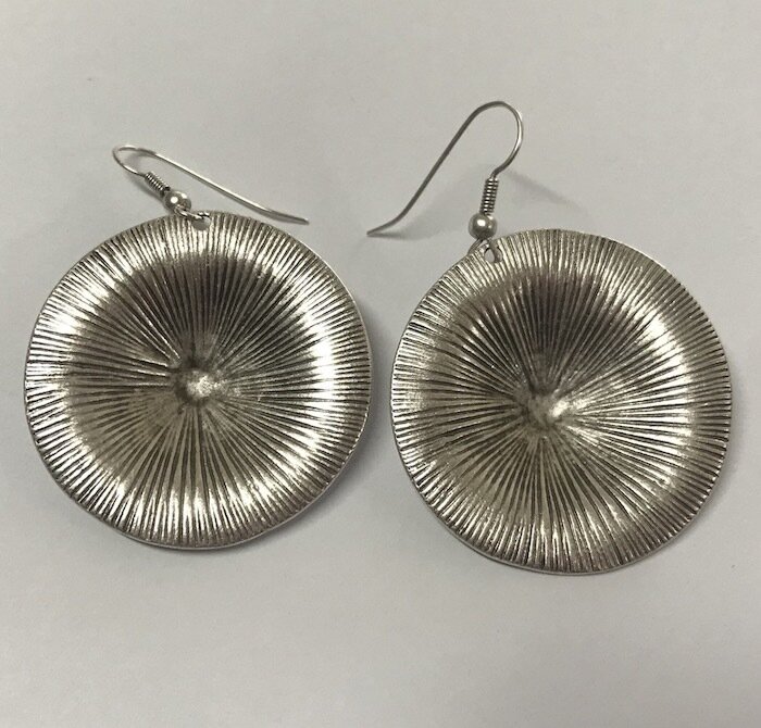 OTE-4523 Silver plated earrings