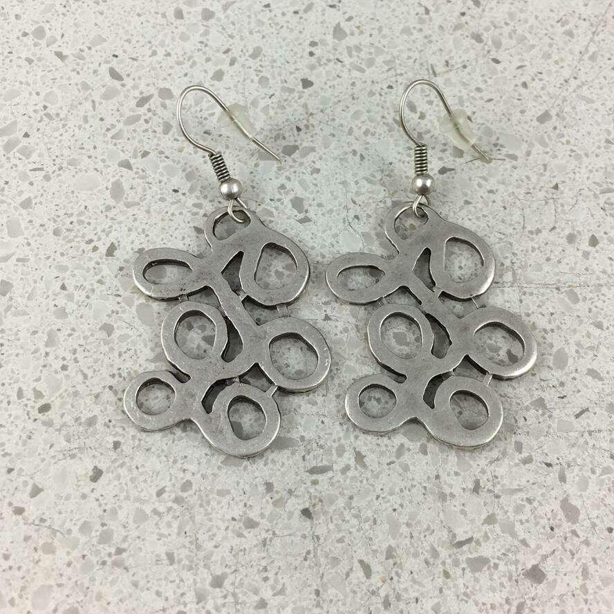 OTE-4553 - Silver Plated Earring