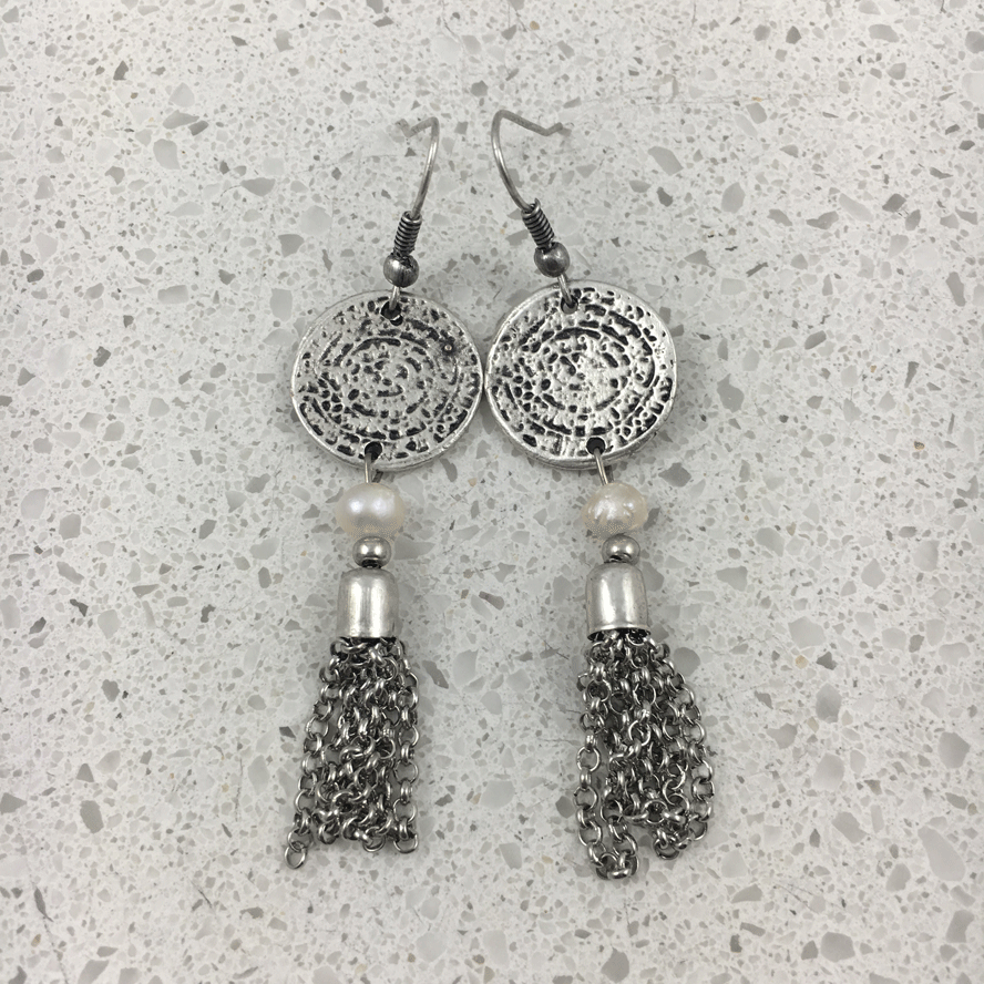 B501 - Silver Plated Earring