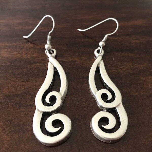 OTE-108 Silver plated Earrings