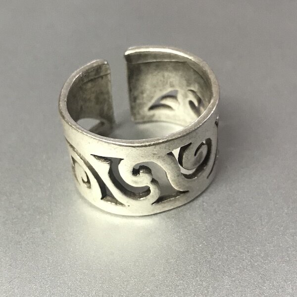 OTR-3 Silver plated ring