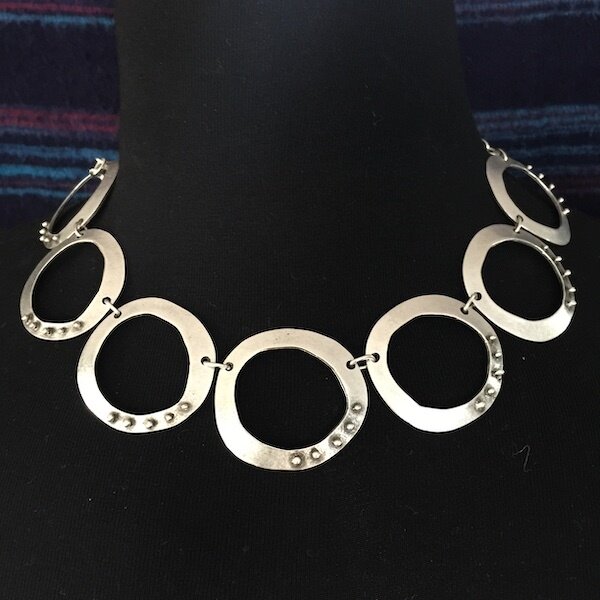OTN-26 Silver plated necklace
