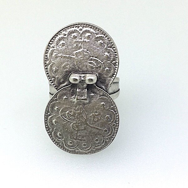 OTR-28 Silver plated ring