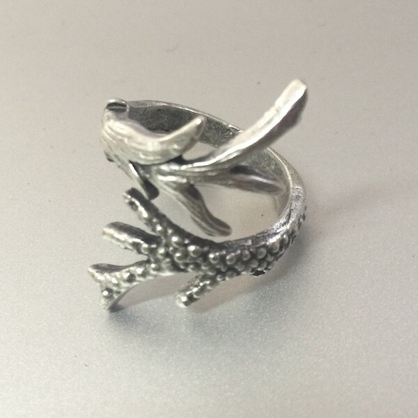 OTR-20 Silver plated ring