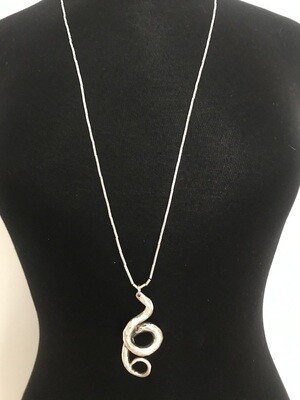 OTN-56 Silver plated necklace