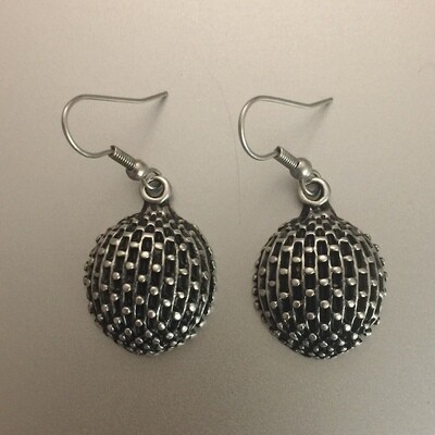 OTE-3068 - Silver plated earrings