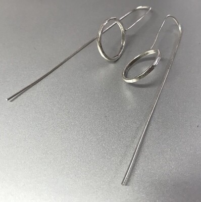 OTE-18 Silver plated earring