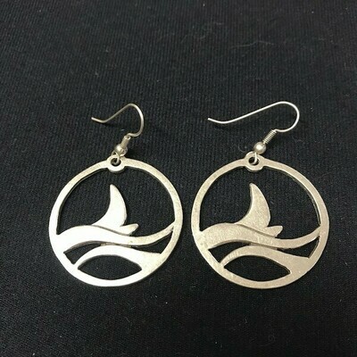 OTE-14 Silver plated earring