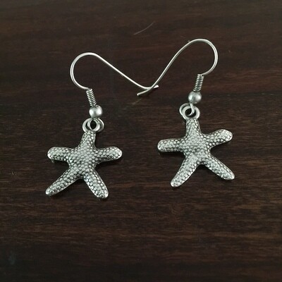 OTE-21 Silver plated earrings