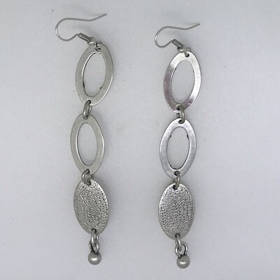 OTE-40 Silver plated earrings