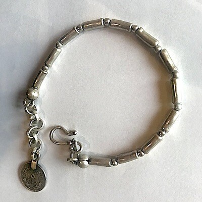 OTB-010 Silver plated bracelet