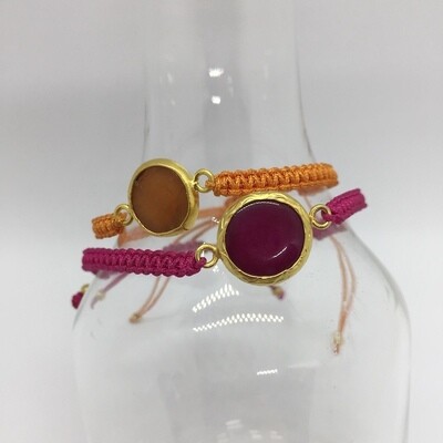 BB-810 Gold Plated Stone Cotton