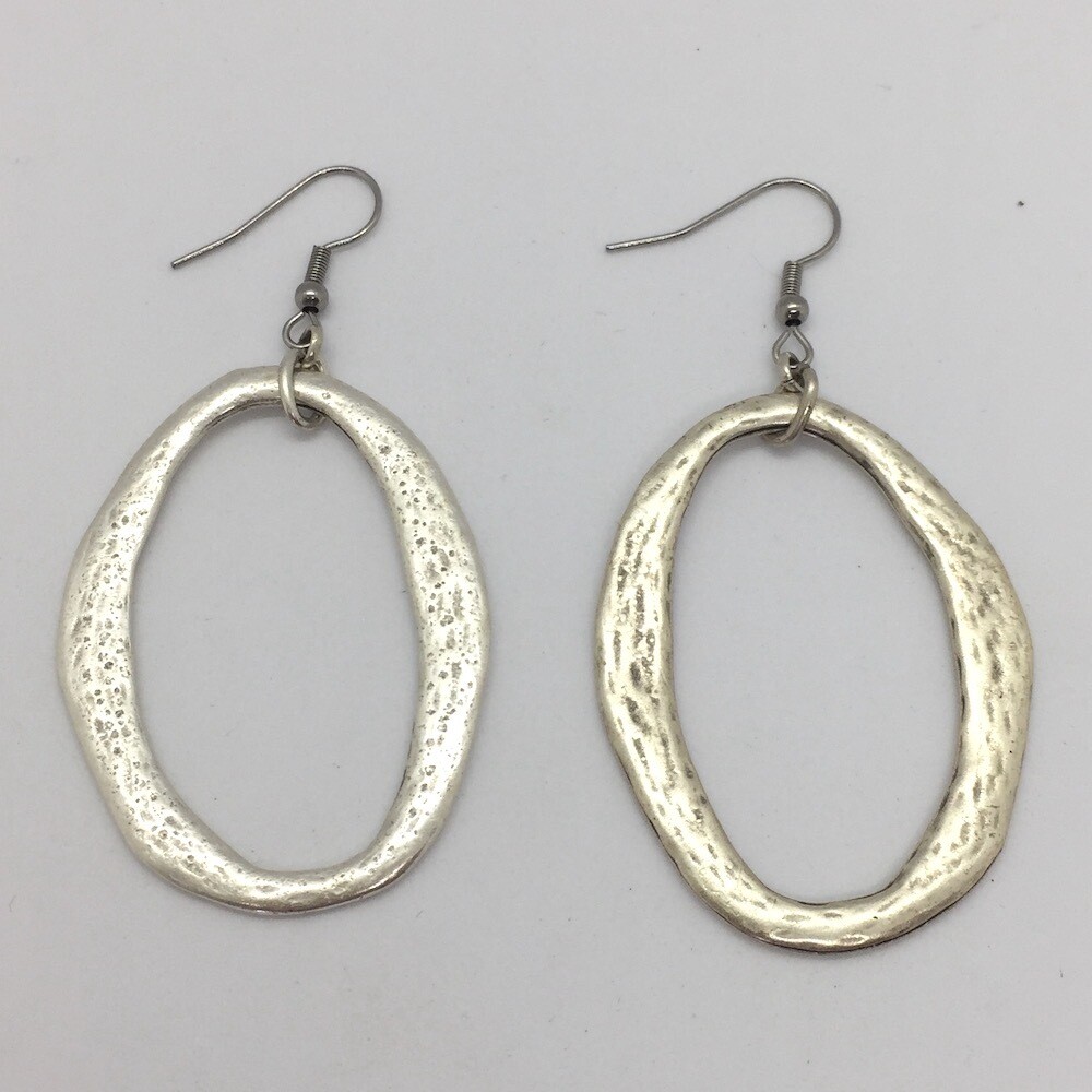 OTE-97 Silver plated earrings