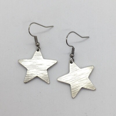OTE-96 Silver plated earrings