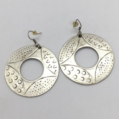 5107 Silver plated earrings