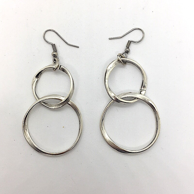 LHE-11 Silver plated earrings