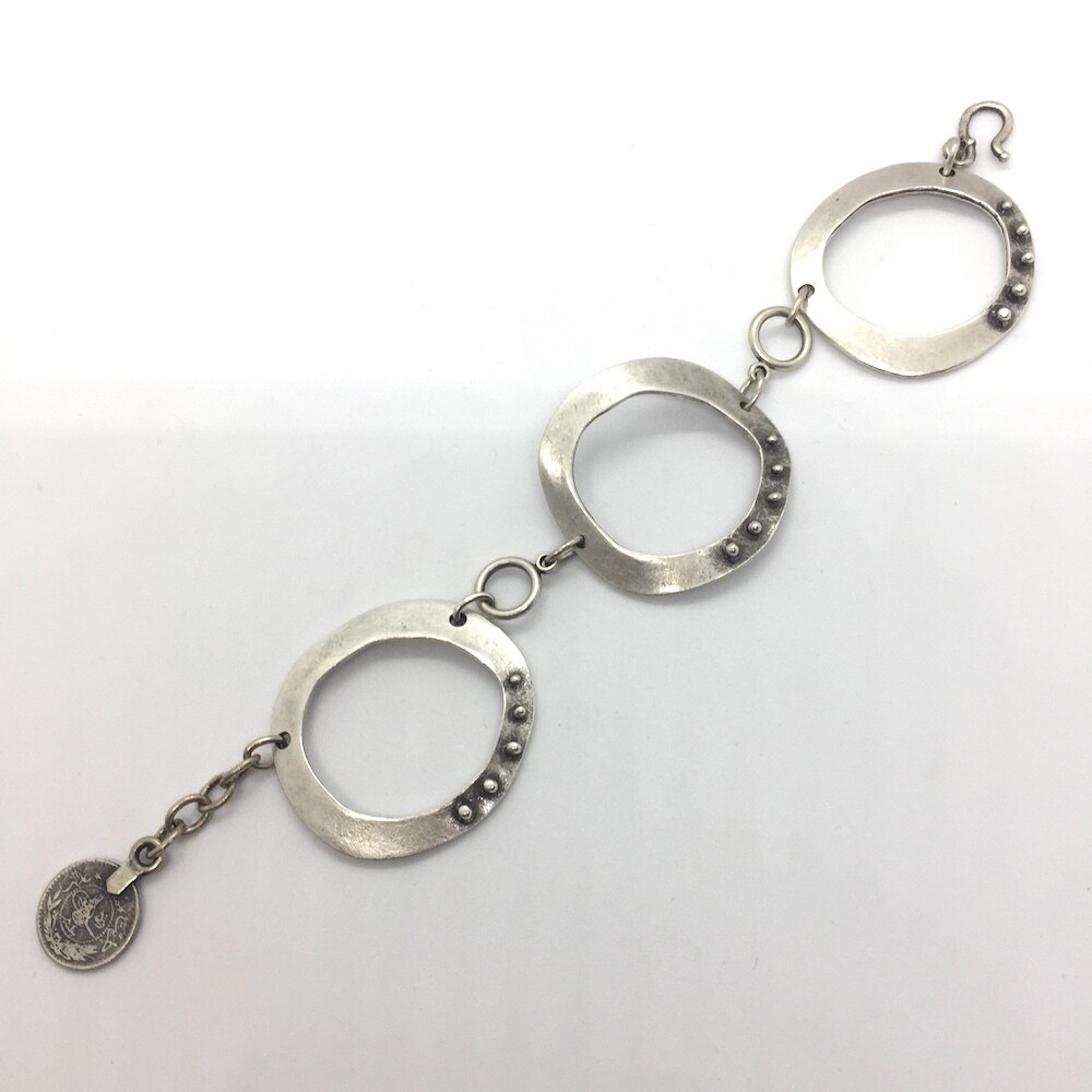 OTB-40 Silver plated bracelet