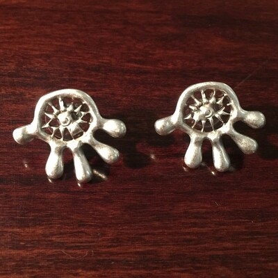OTE-106 Silver plated earrings