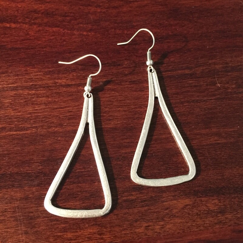 OTE-15 Silver plated earrings