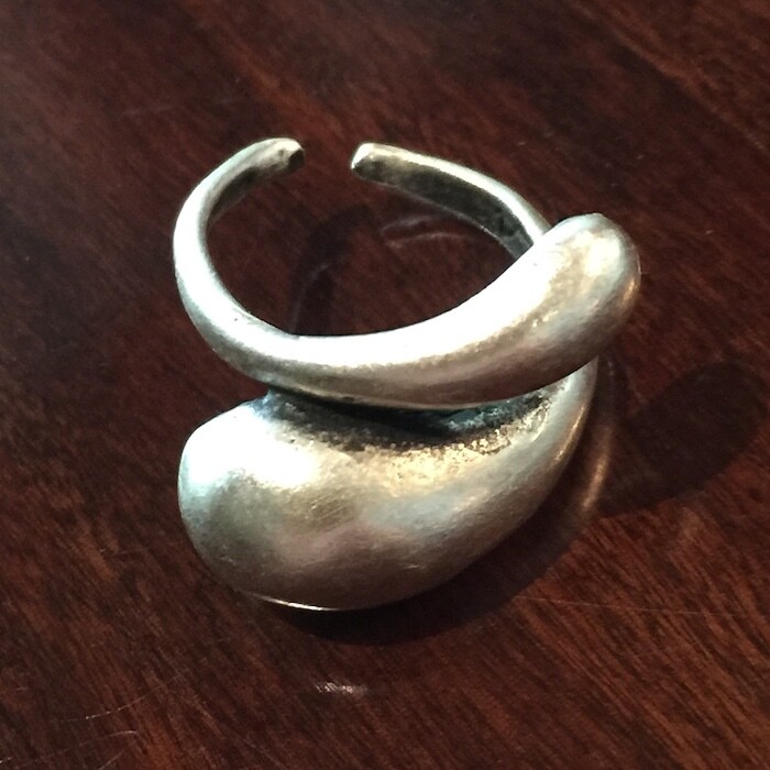 OTR-52 Silver plated ring