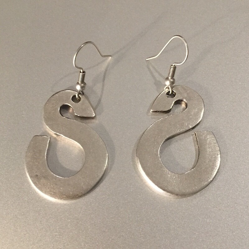 OTE-110 Silver plated earrings