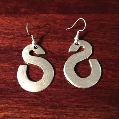 OTE-110 Silver plated earrings