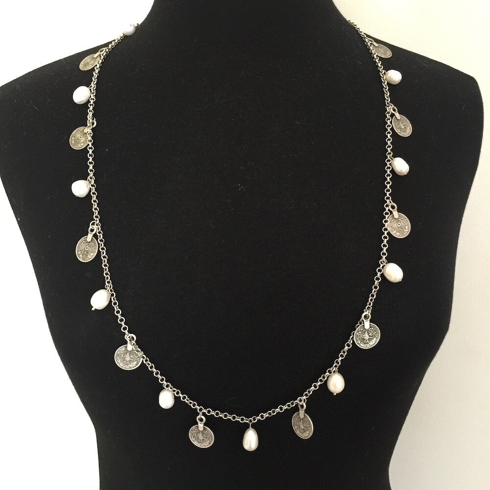 BN-204 - Silver Plated Necklace