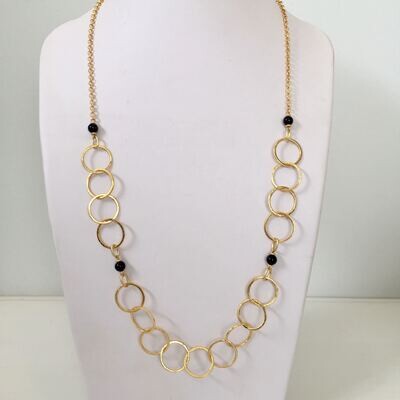 BN-1906 Gold plated necklace