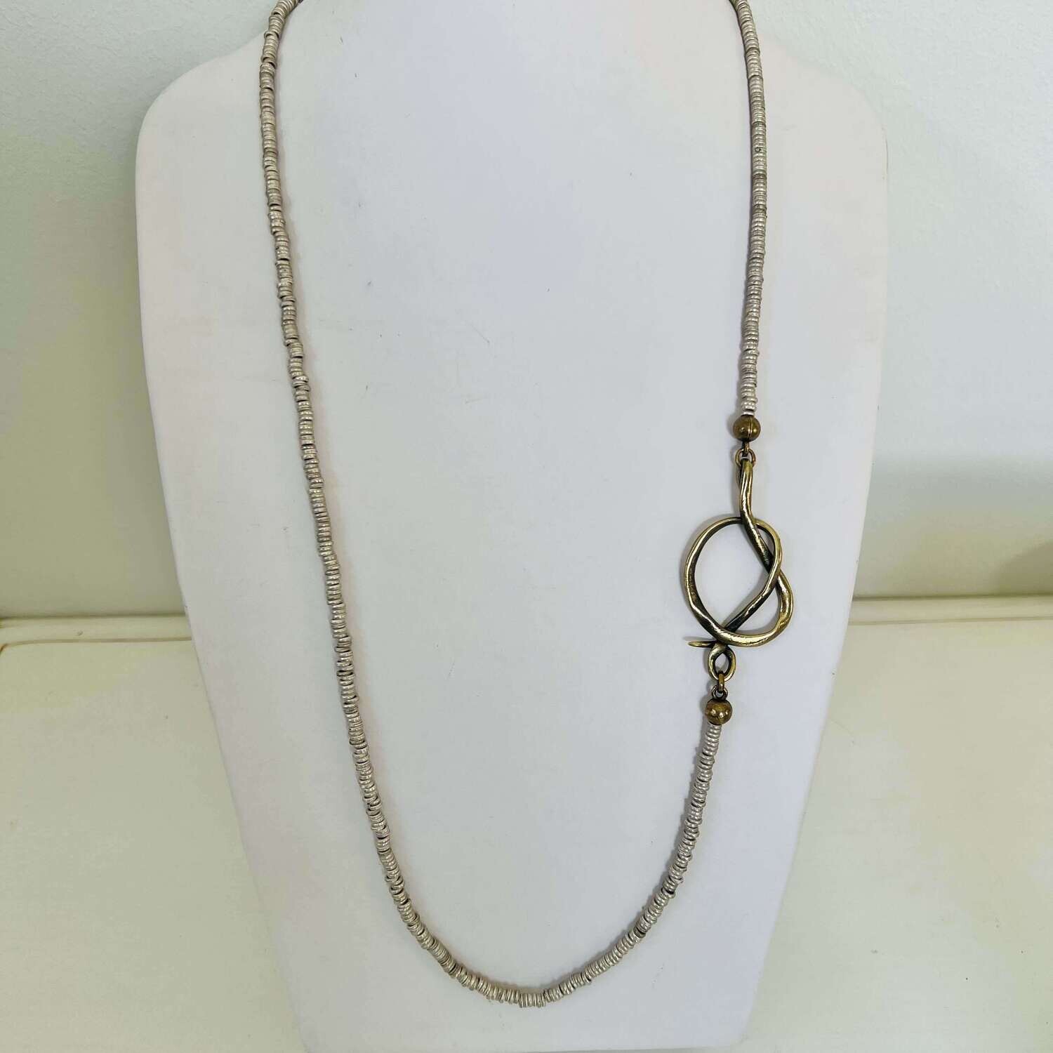 OTNB-1051 bronze necklace