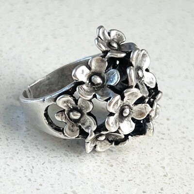 OTR-42 Silver plated ring
