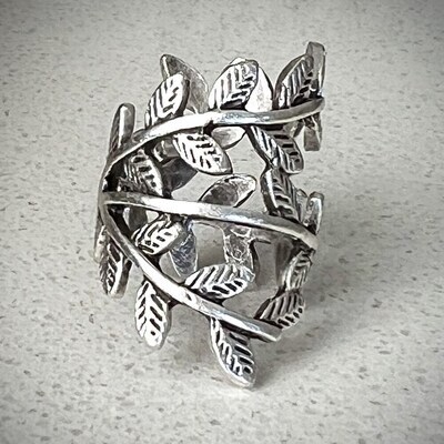 OTR-14 Silver plated ring