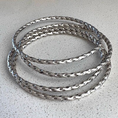 OTB-2319 - Silver Plated Bangle