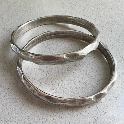 OTB-2323 Silver Plated Bangle