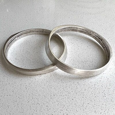 OTB-2324 - Silver Plated Bangle