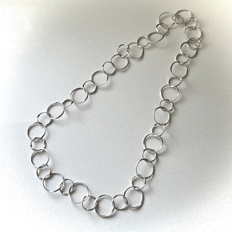 OTN-1622 - Silver Plated Necklace