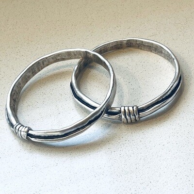 OTB-2337 - Silver Plated Bangle