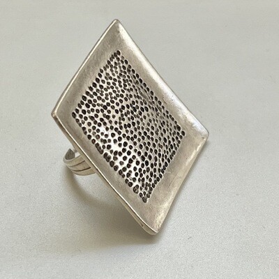 OTR-70 Silver plated ring