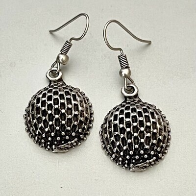 OTE-3068 - Silver plated earrings