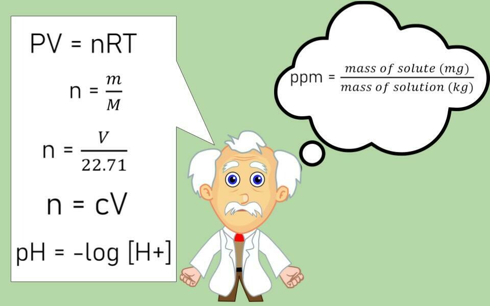 Chemistry-formulae-digital-stickers-library