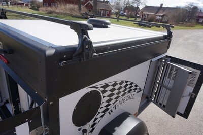 Regnlist för montering av takräcke lång list