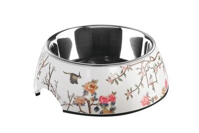 Vattenskål / matskål blomma 160 ml