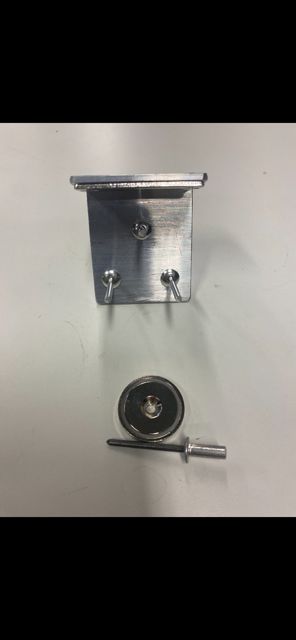 Magnethållare för Topphängd dörr